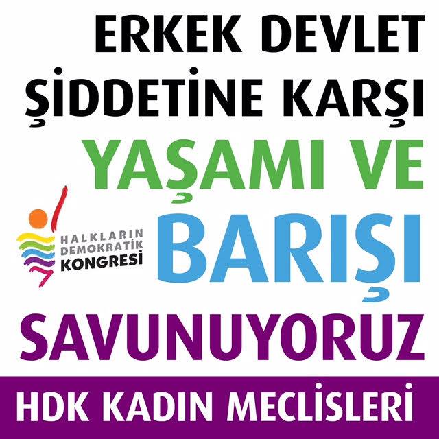 Erkek Devlet Şiddetine Karşı Yaşamı Savunuyoruz,